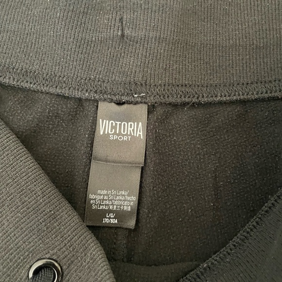 Victoria's Secret Sport Black and Gray Athletic Shorts - Picture 4 of 5